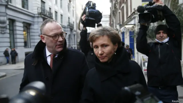 Бен Эммерсон и Марина Литвиненко 