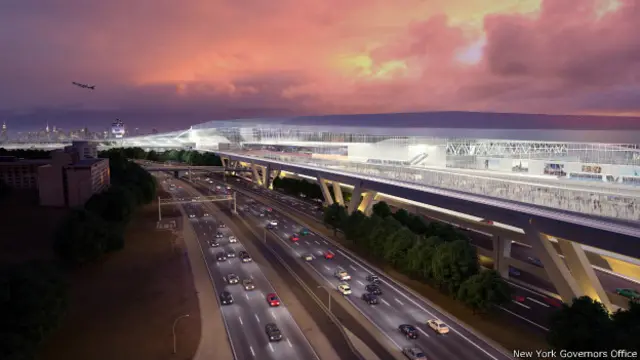 Según el gobernador Cuomo, el vicepresidente Biden garantizó fondos federales para el proyecto. La compañía Delta Airlines aportará US$4.000 millones al proyecto.