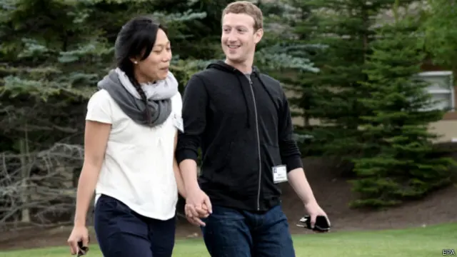 मार्क ज़ुकरबर्ग और प्रीसिला चान