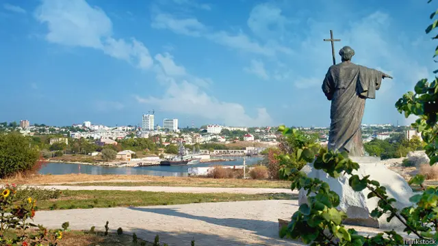 Памятник князу Владимиру в Севастополе