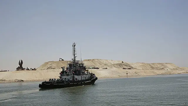 انتهى العمل في القناة الجديدة قبل الموعد المحدد له