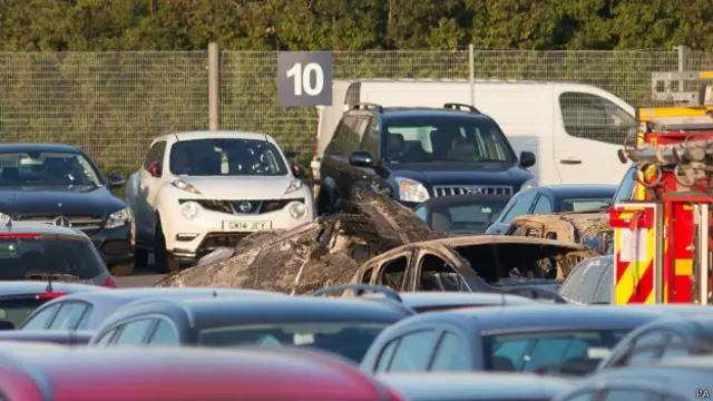 हैंपशर में एअर क्रैश