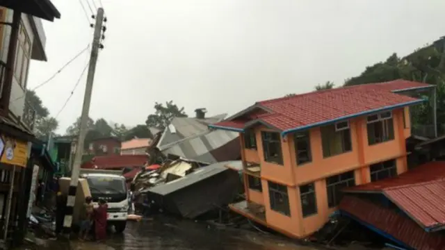 ပြီးခဲ့တဲ့နှစ်က မိုးရေကြီးမှု ဆိုးရွားခဲ့လို့ ချင်းပြည်နယ်မှာ အိမ်ခြေထောင်ချီ ပျက်စီးခဲ့ရ