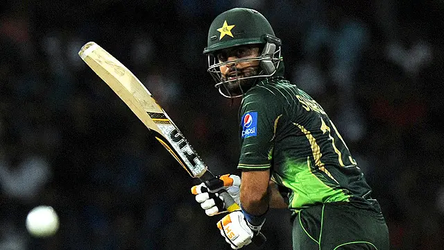 شہزاد صرف سات رنز ہی بنا سکے