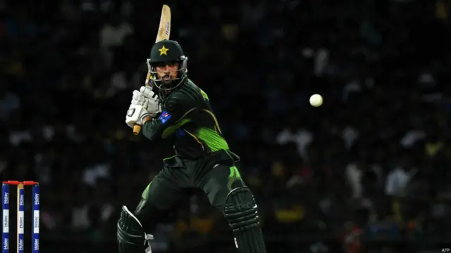 انور علی نے 17 گیندوں 46 رنز بنائے اور پاکستان کی فتح میں اہم کردار ادا کیا۔