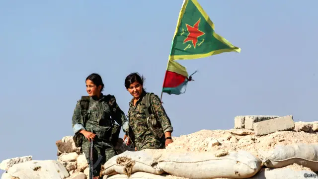 نیروهای یگان‌های مدافع خلق در کوبانی