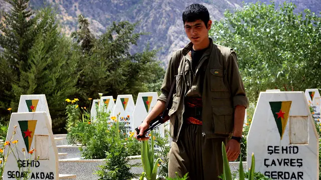 Могилы боевиков РПК