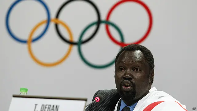 بكى أعضاء وفد جنوب السودان بعد الانضمام للجنة الأولمبية