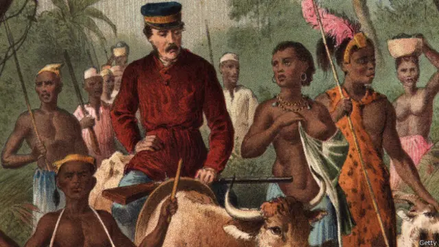 David y Mary Livingstone compartieron los peligros de numerosas expediciones.