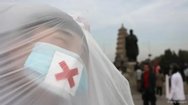 上海空氣質量極差,人們已多次舉行抗議(圖片來源:Getty Images)