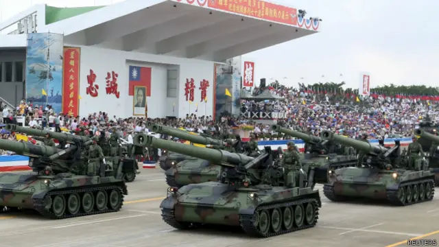 台灣國防部指出，這是馬英九總統任內第四次、奧巴馬政府第三次宣佈對台重大軍（商）售。(資料圖片）