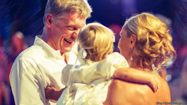 Песков, Навка и их дочь Надежда