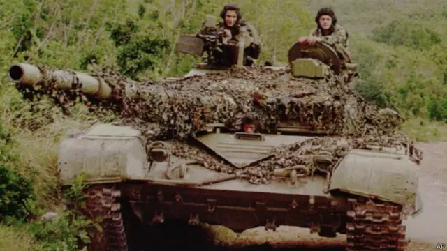 Сербські танкісти