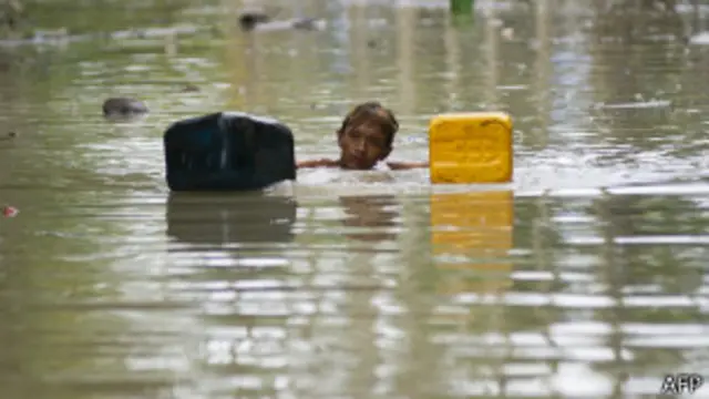လူ ၂ သိန်းကျော် ရေဘေး ဒုက္ခနဲ့ ကြုံတွေ့နေရ။