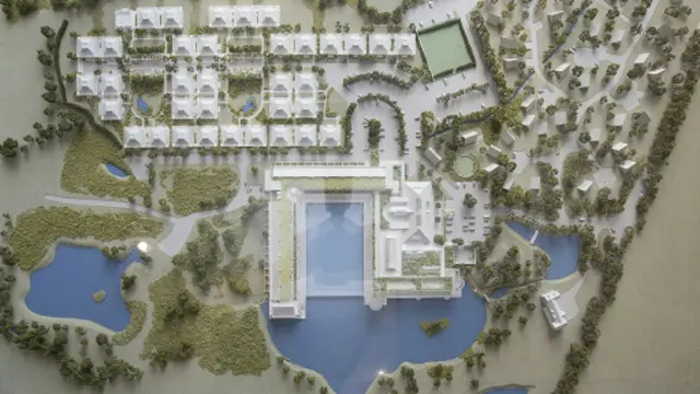 中英水岸家庭度假村效果图