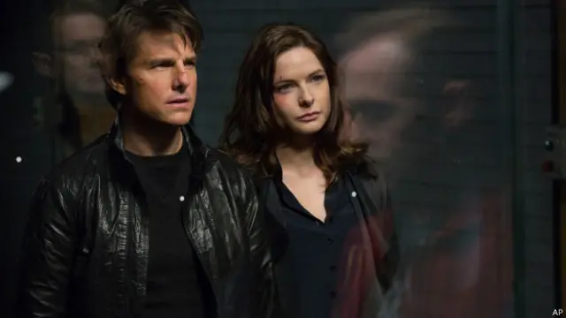 Том Круз и Ребекка Фергюсон