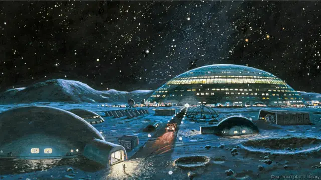 База на обратной стороне Луны