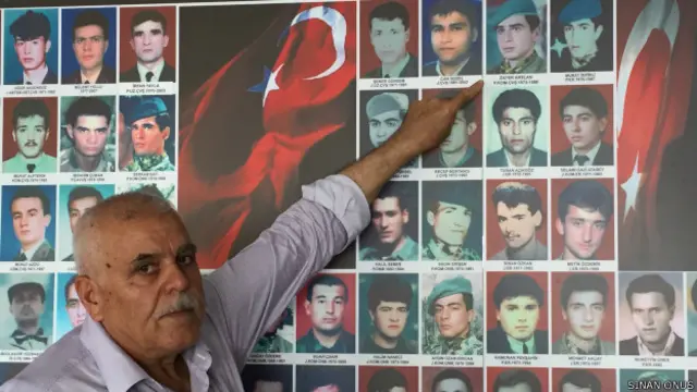 Oğlunu 1995'te PKK saldırısı sonucu kaybeden Lütfü Arslan Çözüm Süreci için "Katilimizle mi barışacağız?" diyor.