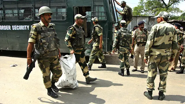 उधमपुर में बीएसएफ पर हुआ हमला.