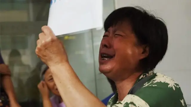 خویشاوند یکی از مسافران هواپیمای MH370