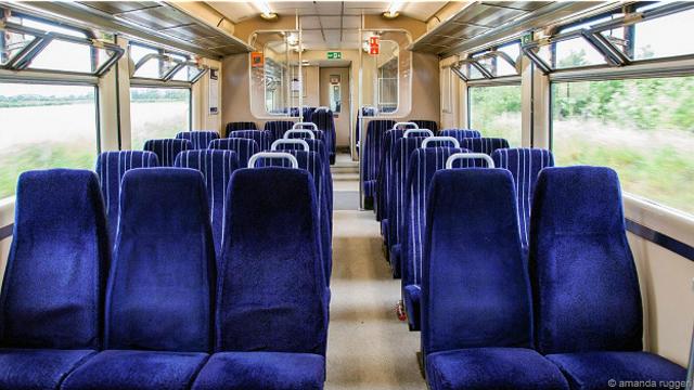 Пустые места в поезде