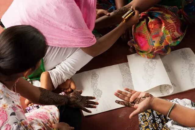 गोवा में लमानी समुदाय की महिलाएं