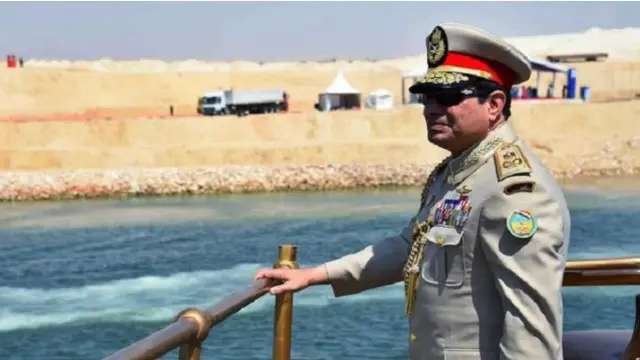 中國特使向塞西轉達了中國國家主席希望塞西去中國參加二戰勝利慶典的願望。