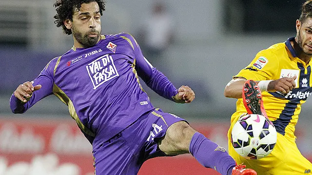 سجل صلاح 9 مرات مع فيورنتينا