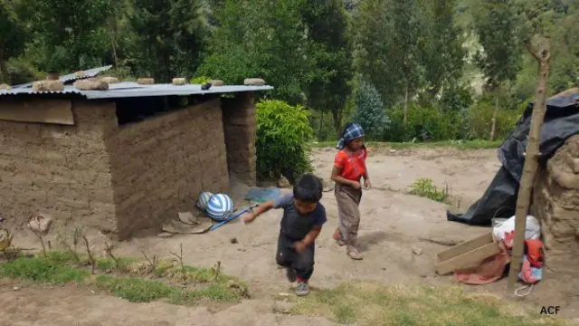 Casa en el corredor seco de Guatemala. Foto: cortesía Acción contra el Hambre