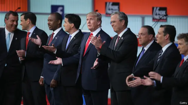 10名共和党候选人