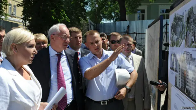 Ірина Коваль і Микола Азаров