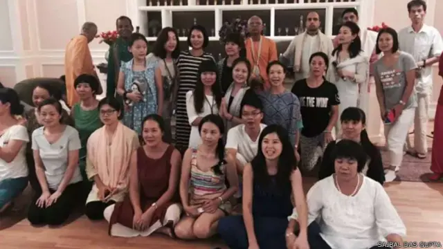 हरे कृष्णा भजन-कीर्तन, चीन