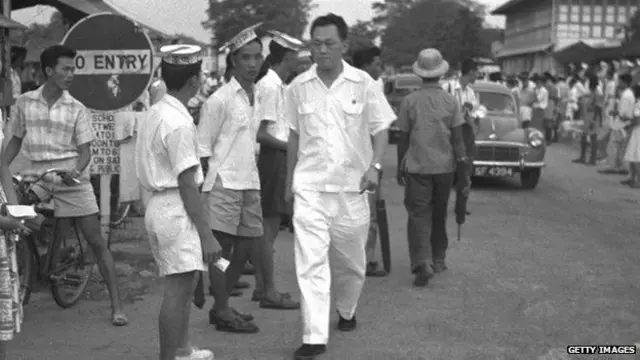 Singapur ya era un imán para migrantes llegados de toda Asia en la época colonial.