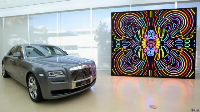 El coche es el primero jamás comisionado por Rolls Royce para celebrar a un país.