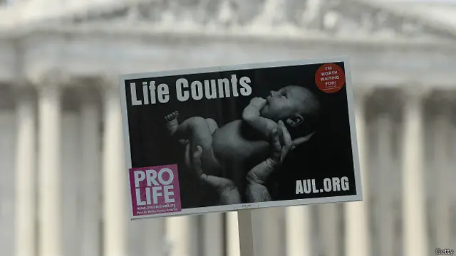 A polêmica é um novo capítulo da 'guerra' contra o aborto nos Estados Unidos