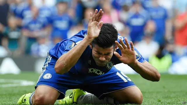 دييغو كوستا كان بعيدا عن مستواه المعهود في هجوم تشيلسي