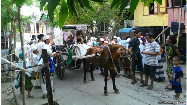 Bendi pustaka diperuntukkan bagi perjalanan-perjalanan jauh lintas kecamatan.