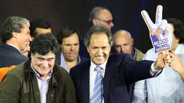 Carlos Zannini y Daniel Scioli