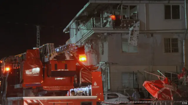 Đánh bom vào đồn cảnh sát tại Istanbul, Thổ Nhĩ Kỳ