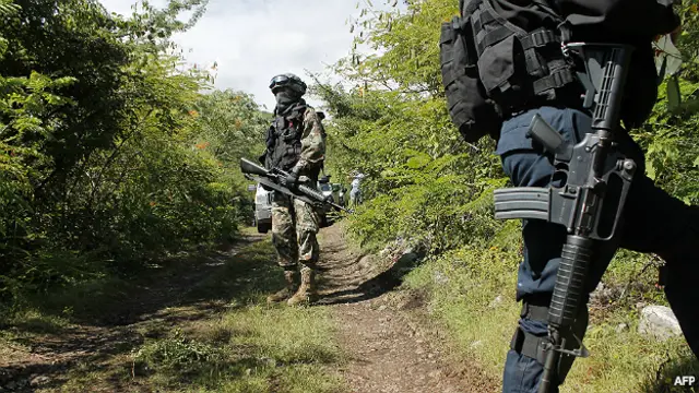 Policías en Iguala, Guerrero