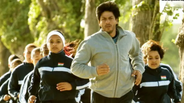 Shahrukh Khan a cikin fim din Chakde India 