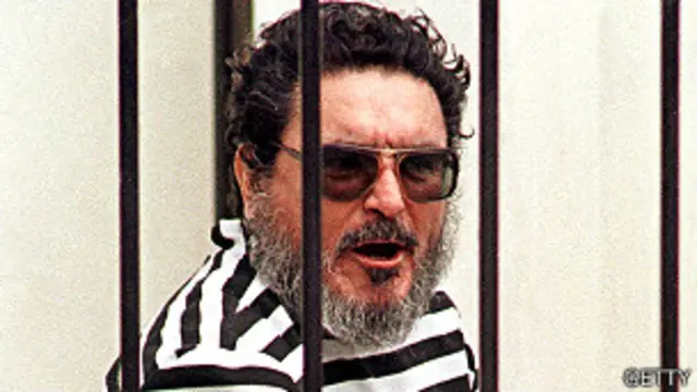Abimael Guzmán en 1992