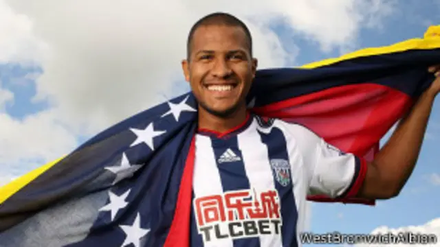 El traspaso de Rondón costó unos US$21 millones y el jugador firmó por cuatro años.