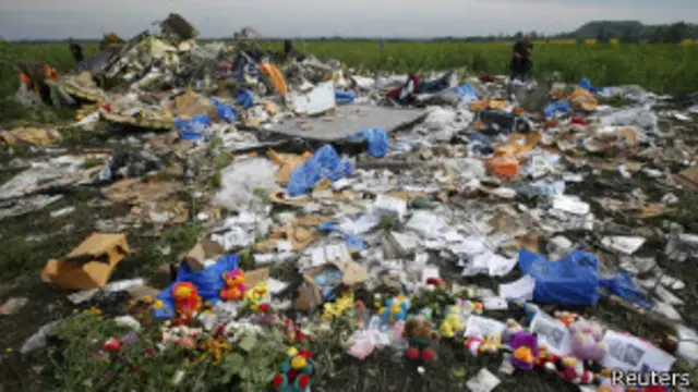 ရုရှား လိုလားတဲ့ သူပုန်တွေ ထိန်းချုပ်ရာ နယ်မြေမှာ MH17 ပျက်ကျခဲ့။