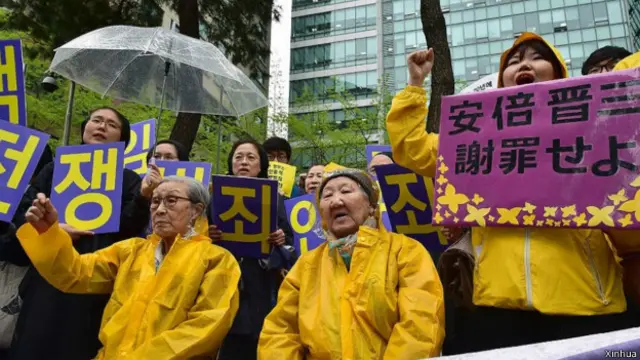 慰安妇抗议示威