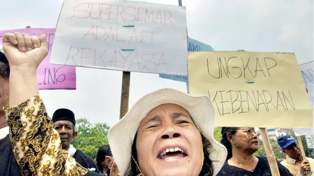 Aksi-aksi rakyat menuntut pengusutan terhadap Supersemar marak.