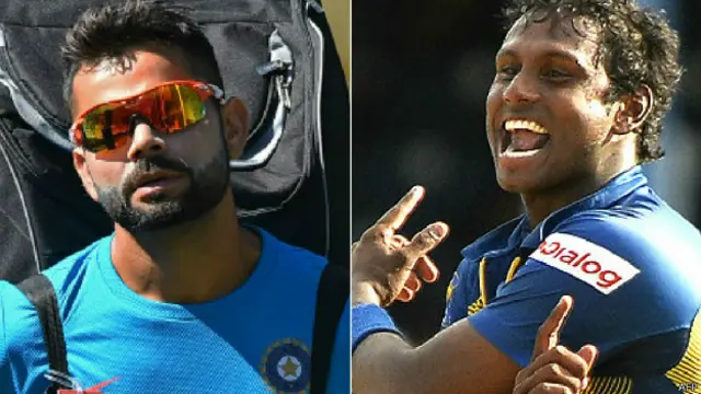 विराट कोहली, एंजेलो मैथ्यूज़