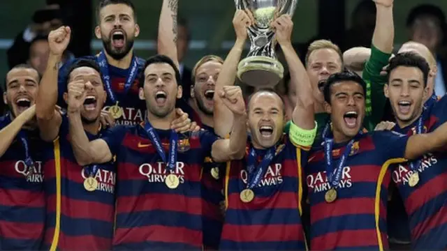 د لوبې په ترڅ کې د بارسلونا مشهور لوبغاړي ليونل ميسي دوه ګولونه وکړل