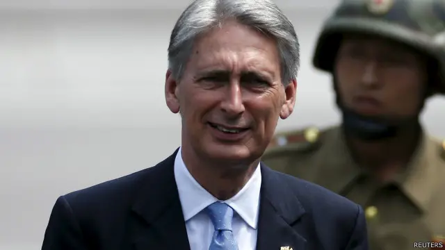 Ngoại trưởng Anh Philip Hammond 