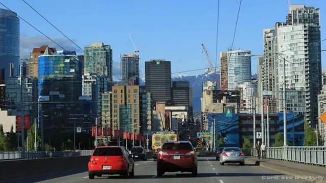 温哥华风景,加拿大(图片来源: Bruce Bennett/Getty)